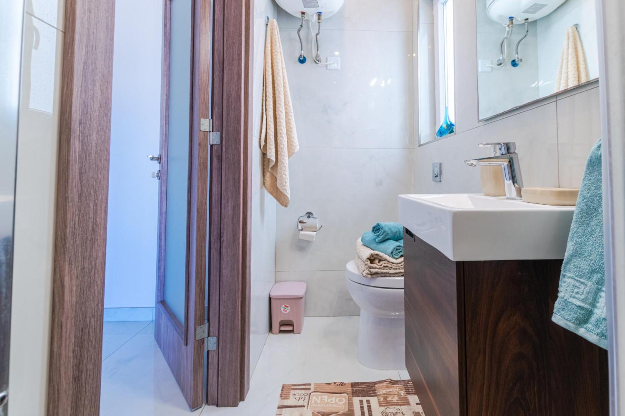 New Spacious Apartment With Amazing View Bugibba เซนต์พอลส์เบย์ ภายนอก รูปภาพ