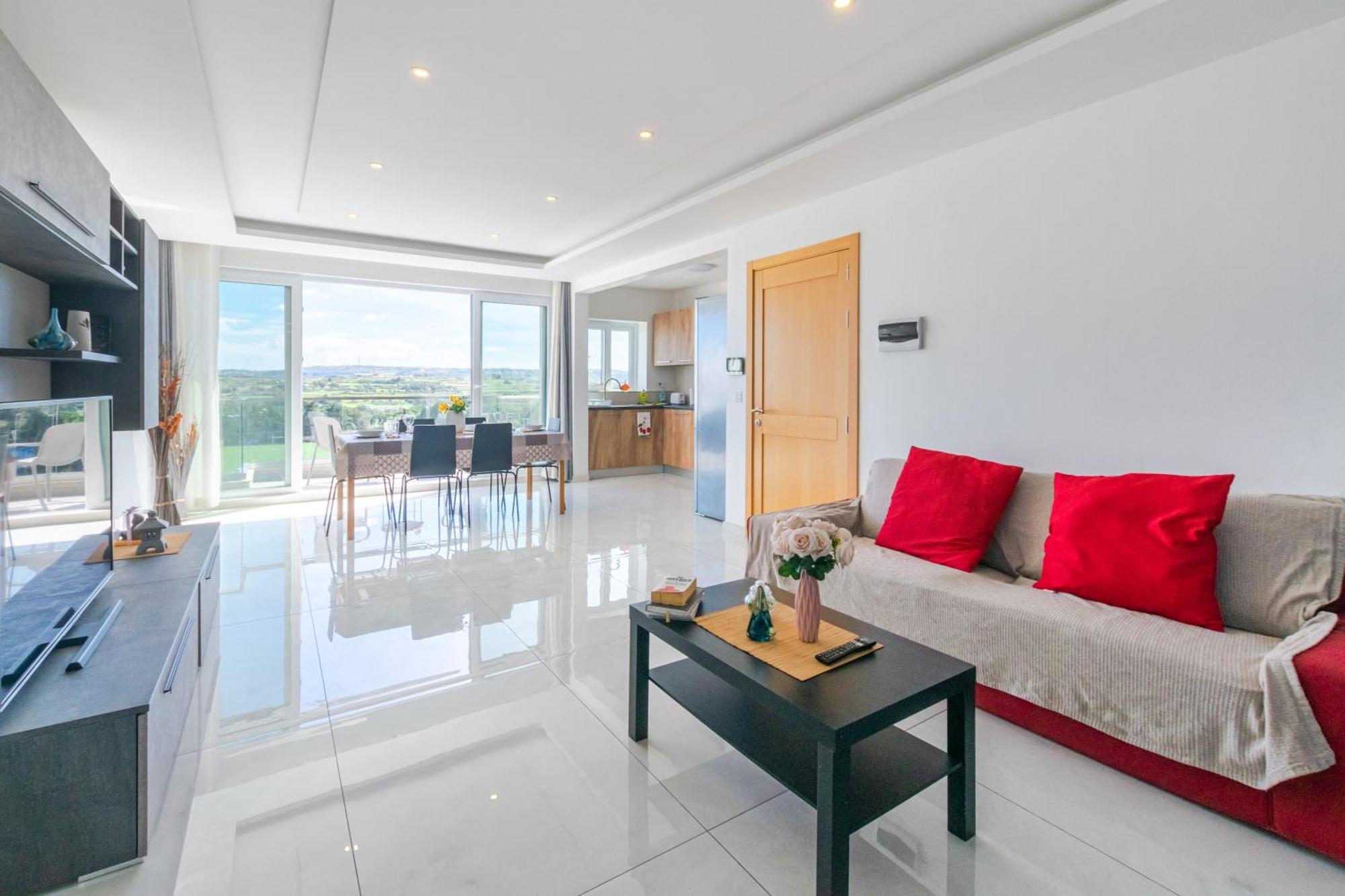New Spacious Apartment With Amazing View Bugibba เซนต์พอลส์เบย์ ภายนอก รูปภาพ